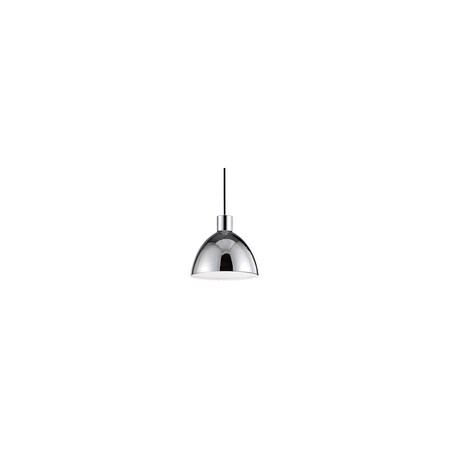 Kuzco Lighting Single Led Pendant With Heavy Plated Dome Metal Shade PD1706-CH